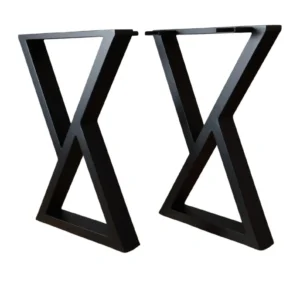 Base metal - Modelo K - 2 patas